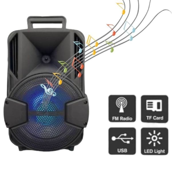 Enceinte Bluetooth noir (A8-5) Enceinte Bluetooth noir (A8-5)